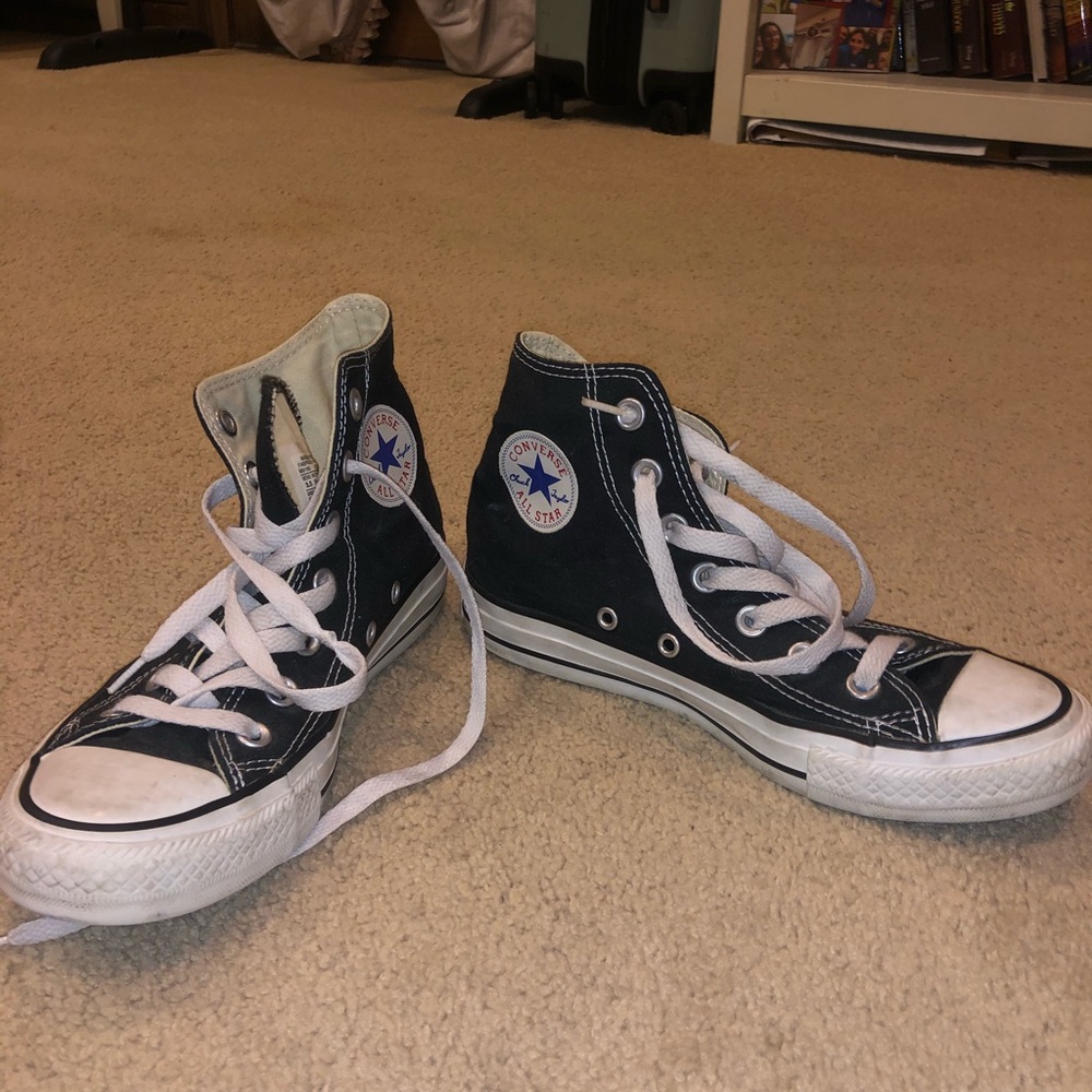CONVERSE BLACK HIGH TOP